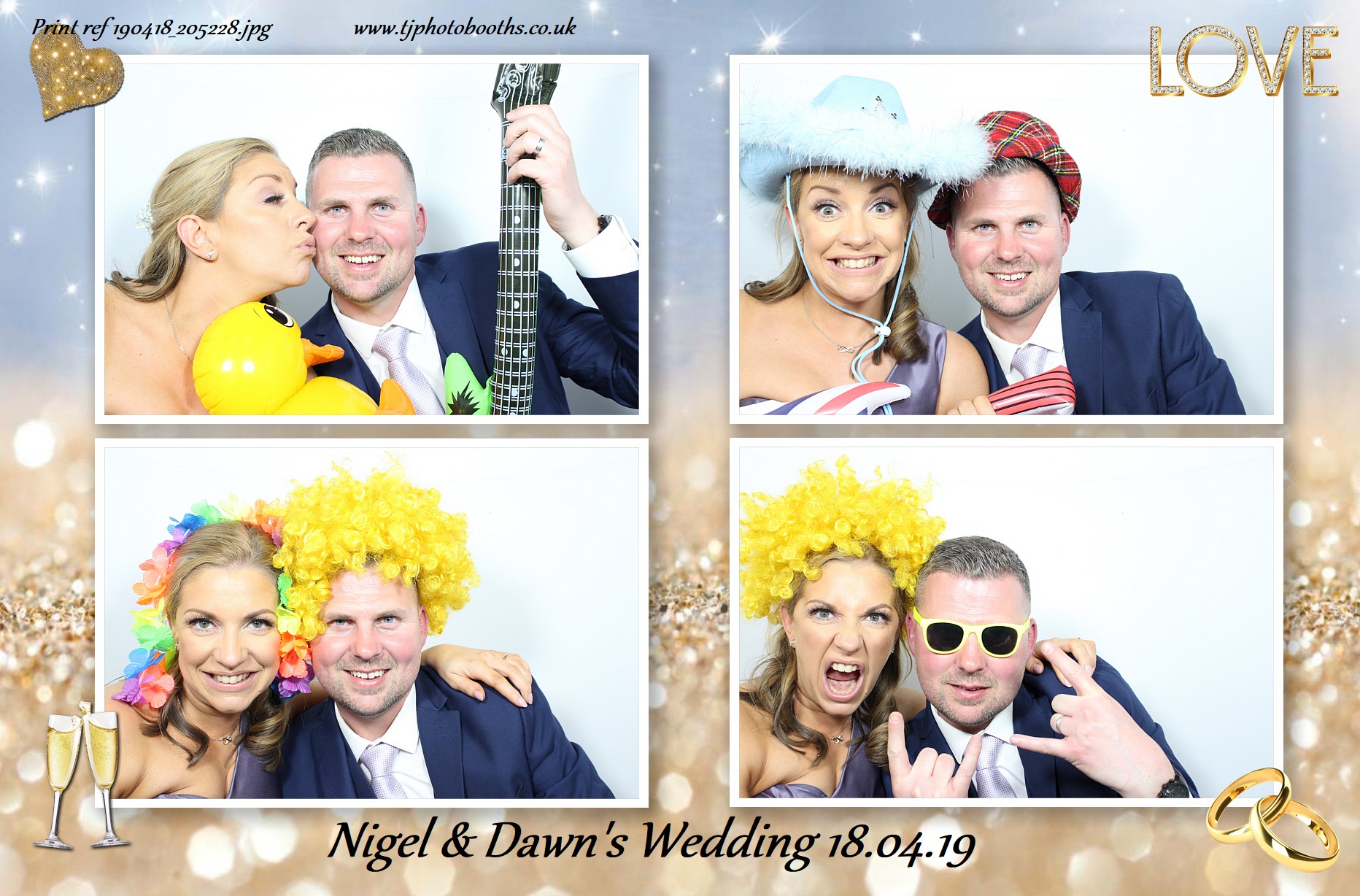 Nigel & Dawn's Wedding | View more photos from the event at gallery.tjphotobooths.co.uk/u/TJPhotobooths/Nigel-Dawns-Wedding